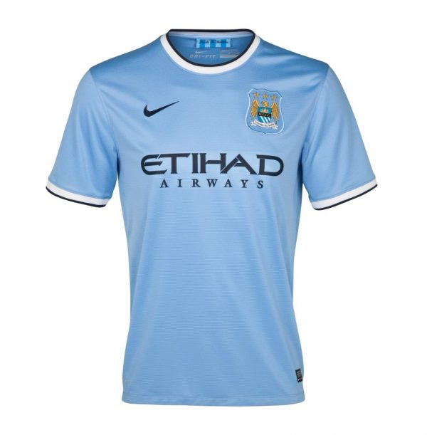 Camiseta retro Manchester City 13/14 1ª equipación