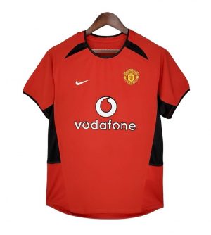 Camiseta Retro Manchester United 02/04 1ª equipación