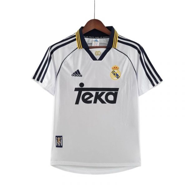 Camiseta Retro Real Madrid 2000 1ª Equipación
