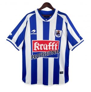Camiseta Retro Real Sociedad 02/03 1ª equipación