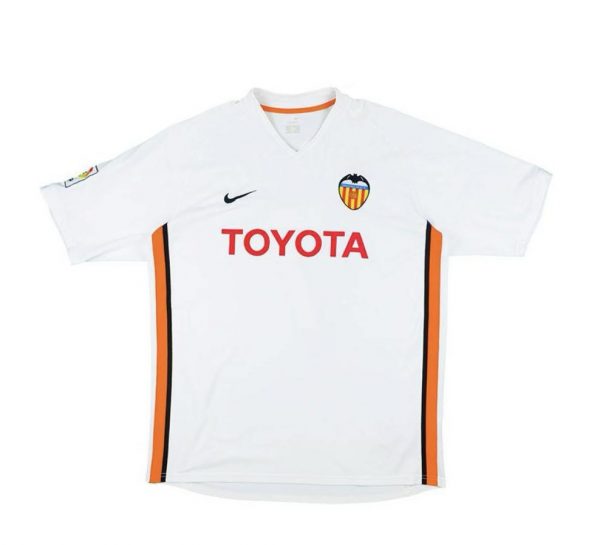 Camiseta retro Valencia 06/07 1ª equipación