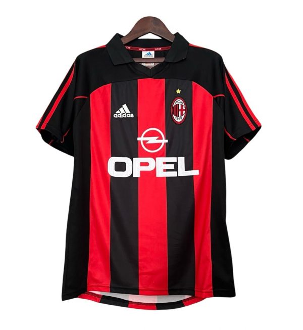Camiseta Retro AC Milan 00/02 1ª equipación