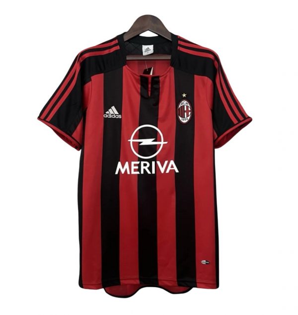 Camiseta Retro AC Milan 03/04 1ª equipación