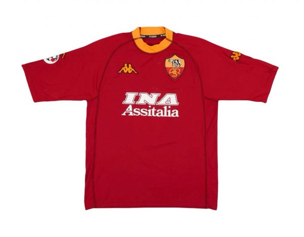 Camiseta Retro AS Roma 00/01 1ª equipación