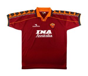 Camiseta retro AS Roma 98/99 1ª equipación
