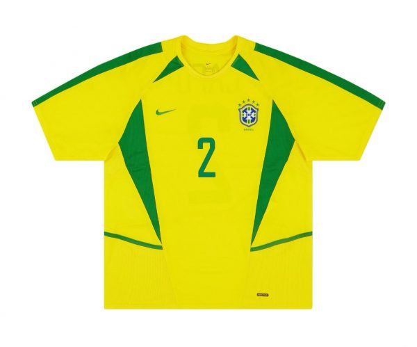 Camiseta Retro Brasil 2002