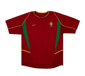 Camiseta Retro Portugal 2002 1ª equipación