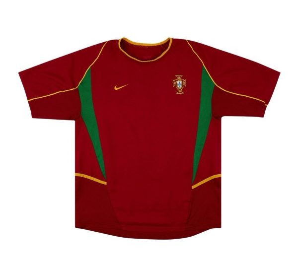 Camiseta Retro Portugal 2002 1ª equipación