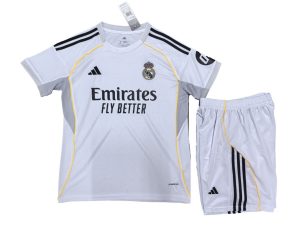 Conjunto infantil Real Madrid 25/26 1ª equipación