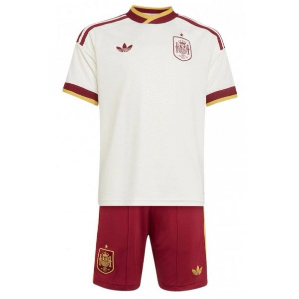Conjunto infantil España 2026 2ª equipación